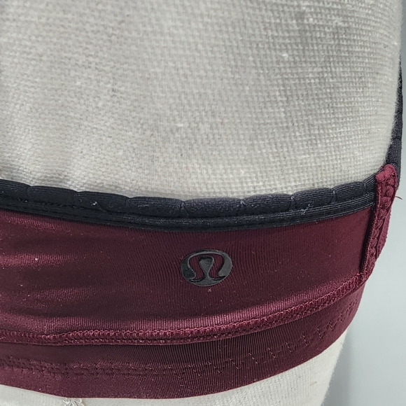 Lululemon Breath of fire Bra in Bordeaux Drama 6 - Picture 6 of 9